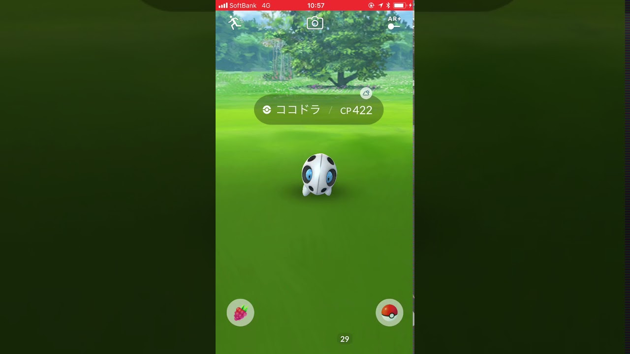 【2018/2/27】ポケモンGO 個体値100ココドラ初ゲット