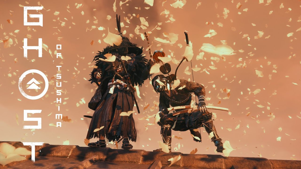 ゴーストオブツシマ カスタム 牢人弓取ペア 戦に舞う影 Ghost of Tsushima
