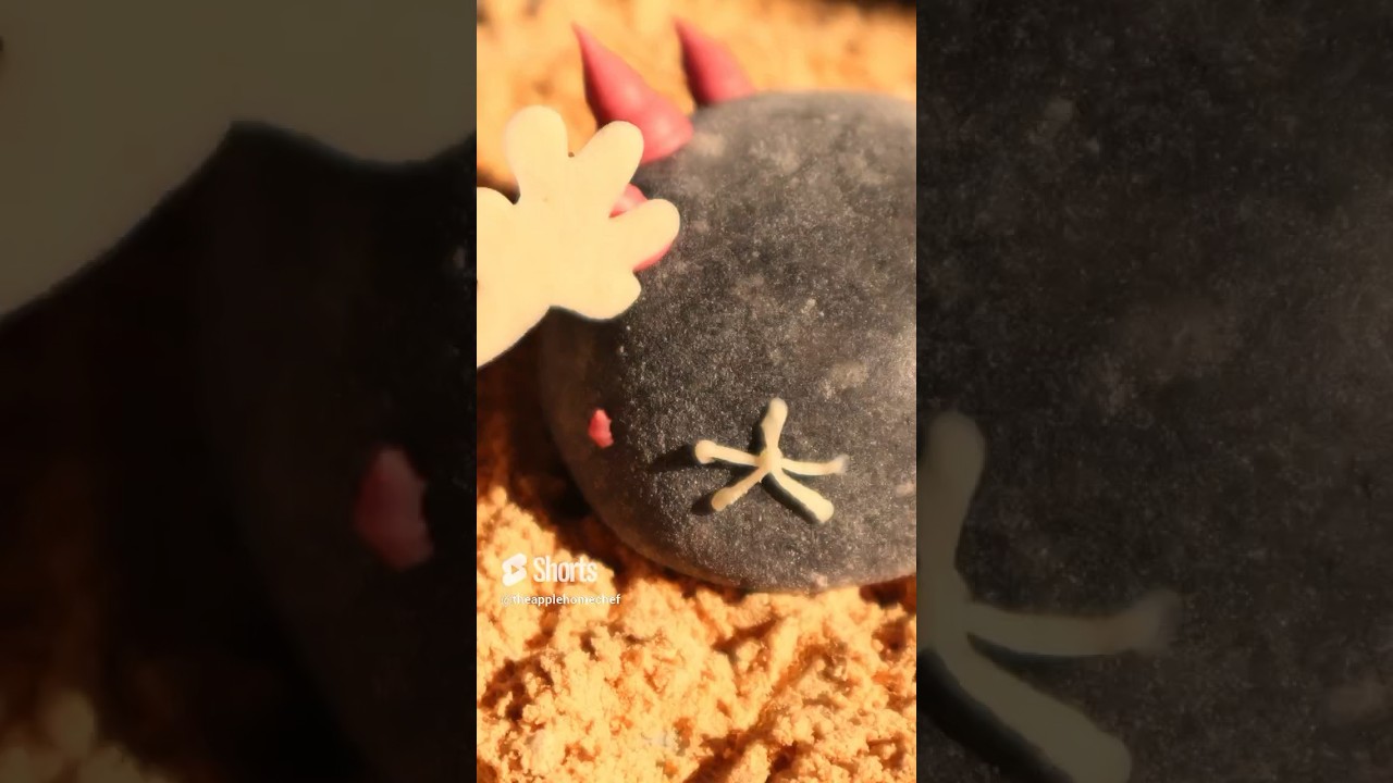 生チョコ大福のつくり方【ナマコブシ Pyukumuku 】Raw Chocolate Mochi #mochi  #生チョコ #大福 #chocolate  #ポケモン #pokemon  #黒ゴマ