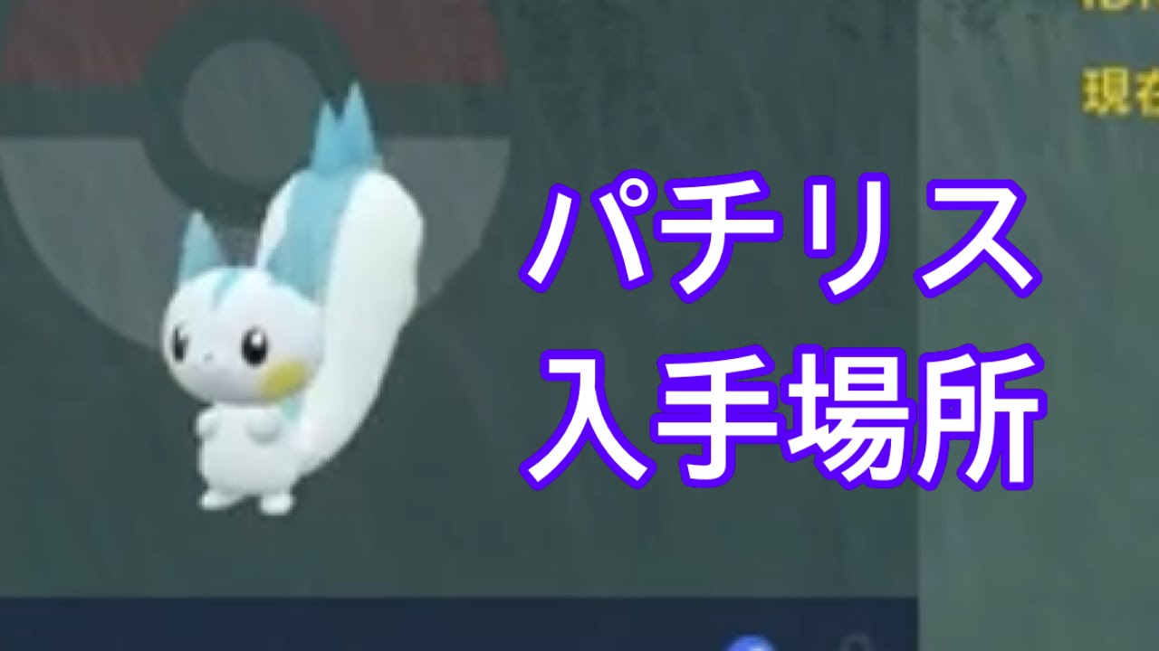 【ポケモンSV】【DLC】パチリス入手場所