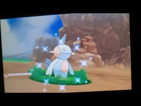 [ポケモンORAS体験版]色違いヌマクロー Shiny Marshtomp in ORAS demo after 6,201 SRs