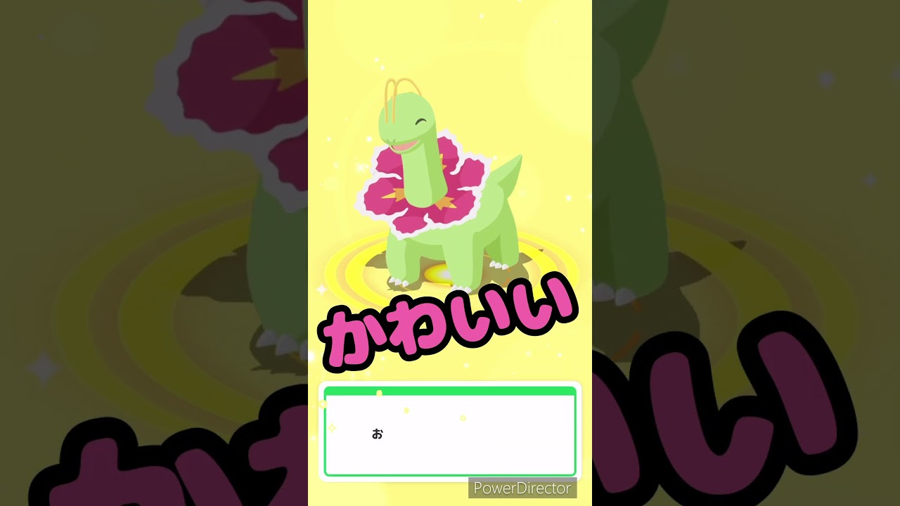 ベイリーフ→メガニウム！#shorts #ポケモン