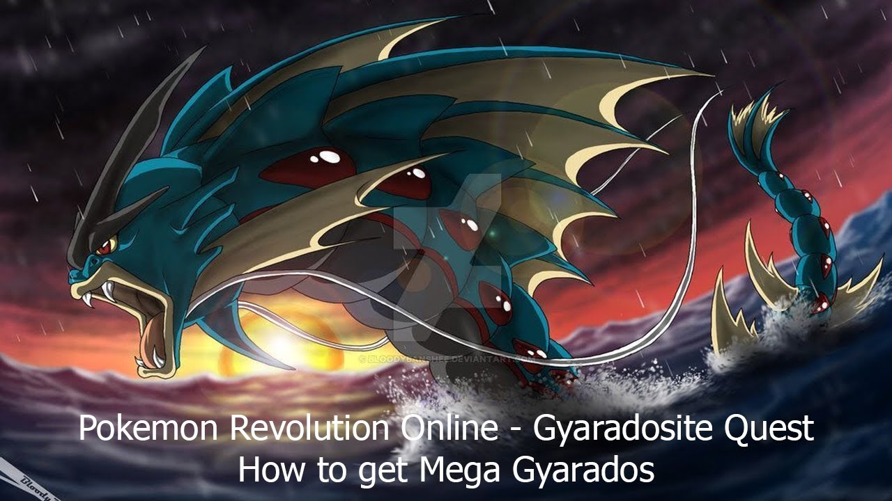 Pokemon Revolution Online [PRO] - Gyaradosite Quest - How to get Mega Gyarados