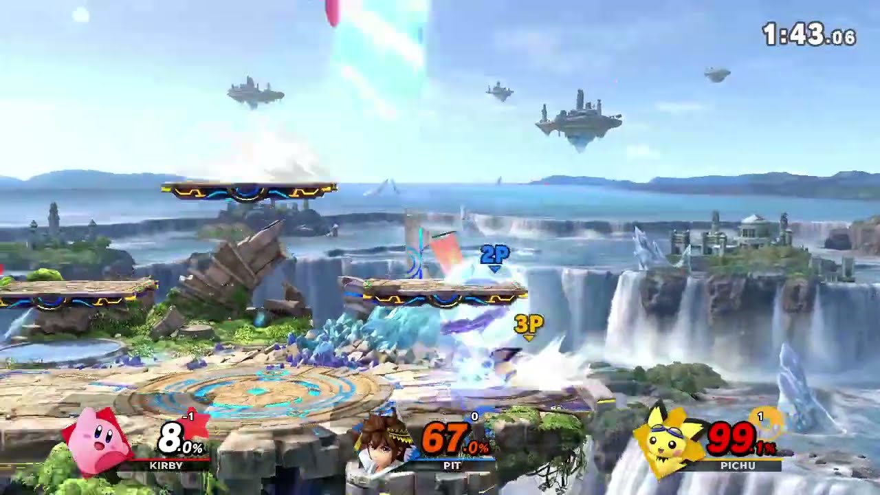 スマブラSP リプレイ タイム制 9231 [24年06月分]【ピチュー ※リンチの疑い 3P自分】