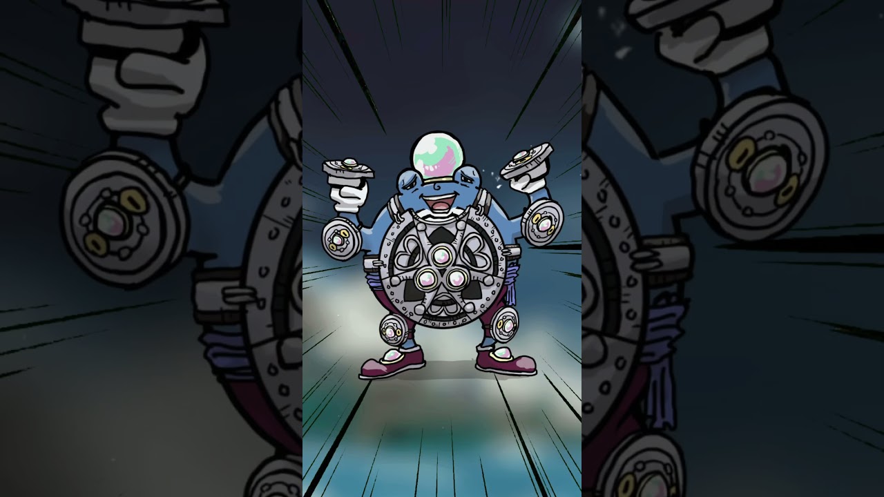 【フュージョン】パール×ニョロゾ！！？　#ジムリーダーくま #ポケモン #ワンピース