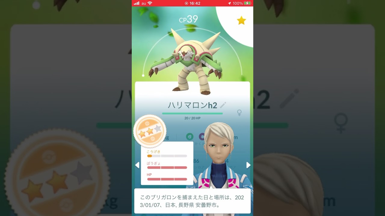 【コミュデイ成果】ハリマロン【栗色】
