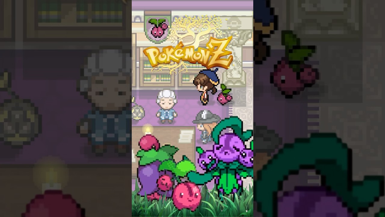 ¡Por fin Cheruby 🍒 tiene 3era evolución, Cherrilier! 🍇 #fangame #pokemonz #shorts