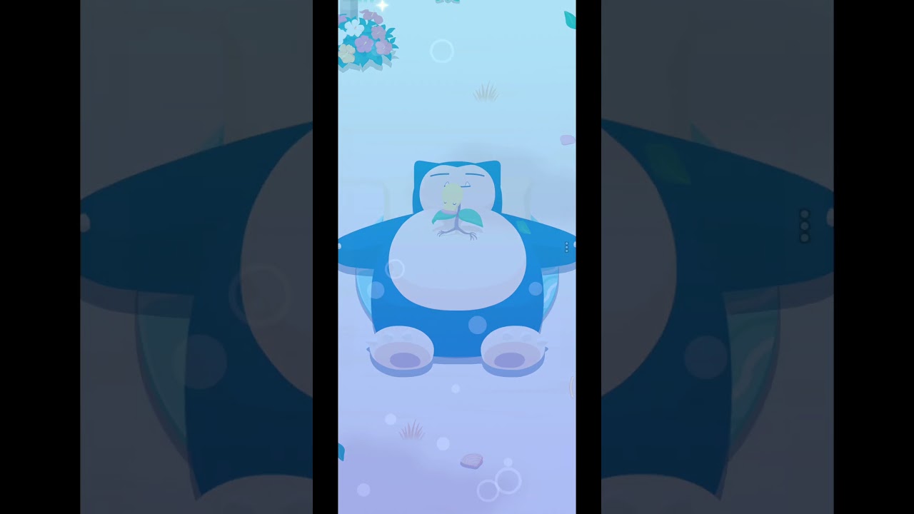 マダツボミ「おなかのうえ寝」｜ポケモンスリープ