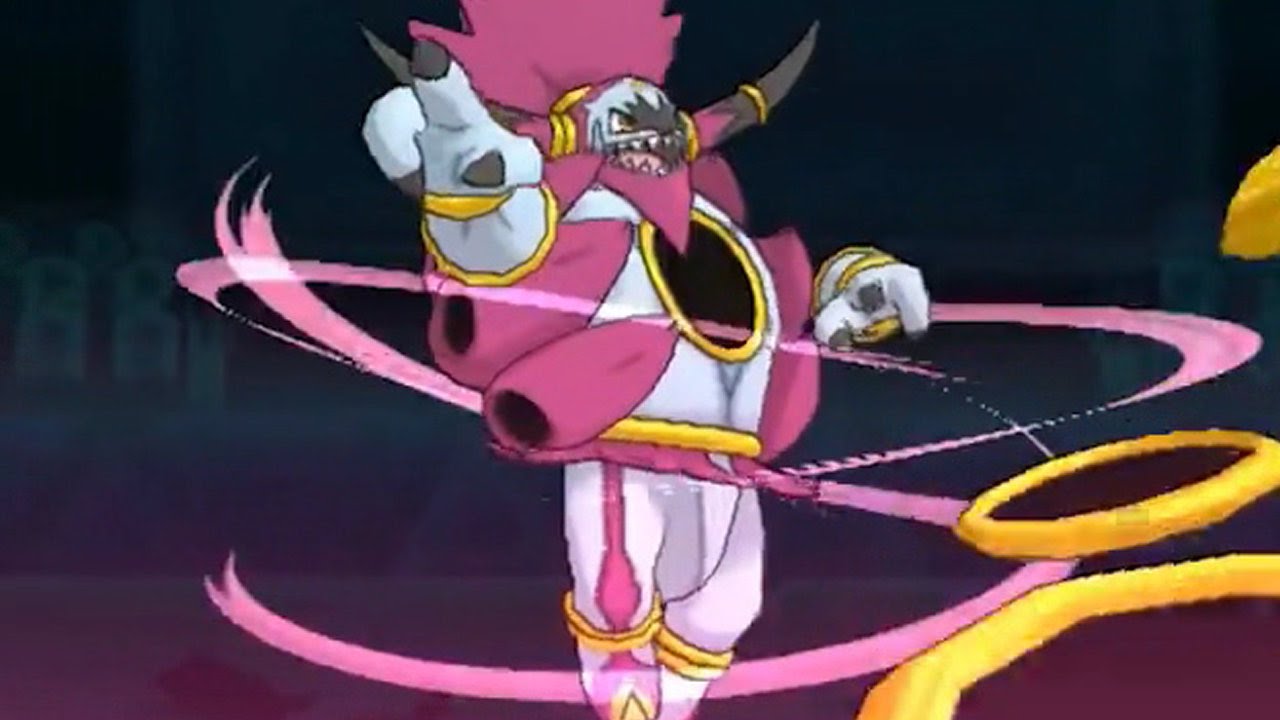 フーパの技「いじげんラッシュ」 Hoopa Hyperspace Fury pokemon