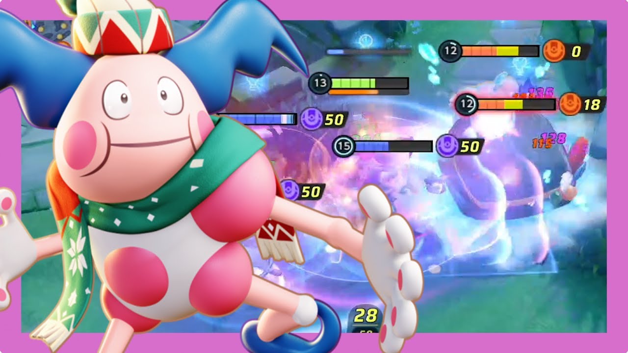 強化されたパワスワバリヤードで愛を伝えにいく（ポケモンユナイト）