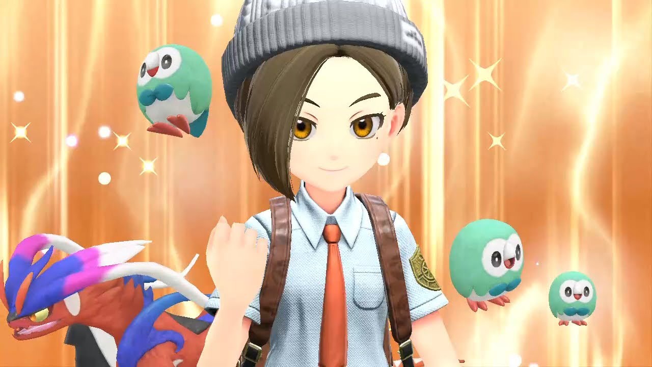 モクローがカワイイだけの動画【ポケモンSV】