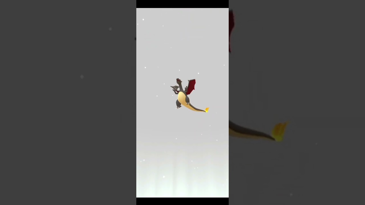ポケモン 激レア！！色違いリザードが進化したら！？#ポケモンgo  #ぽけもん #色違い #ポケモン #かっこいい  #リザード #進化