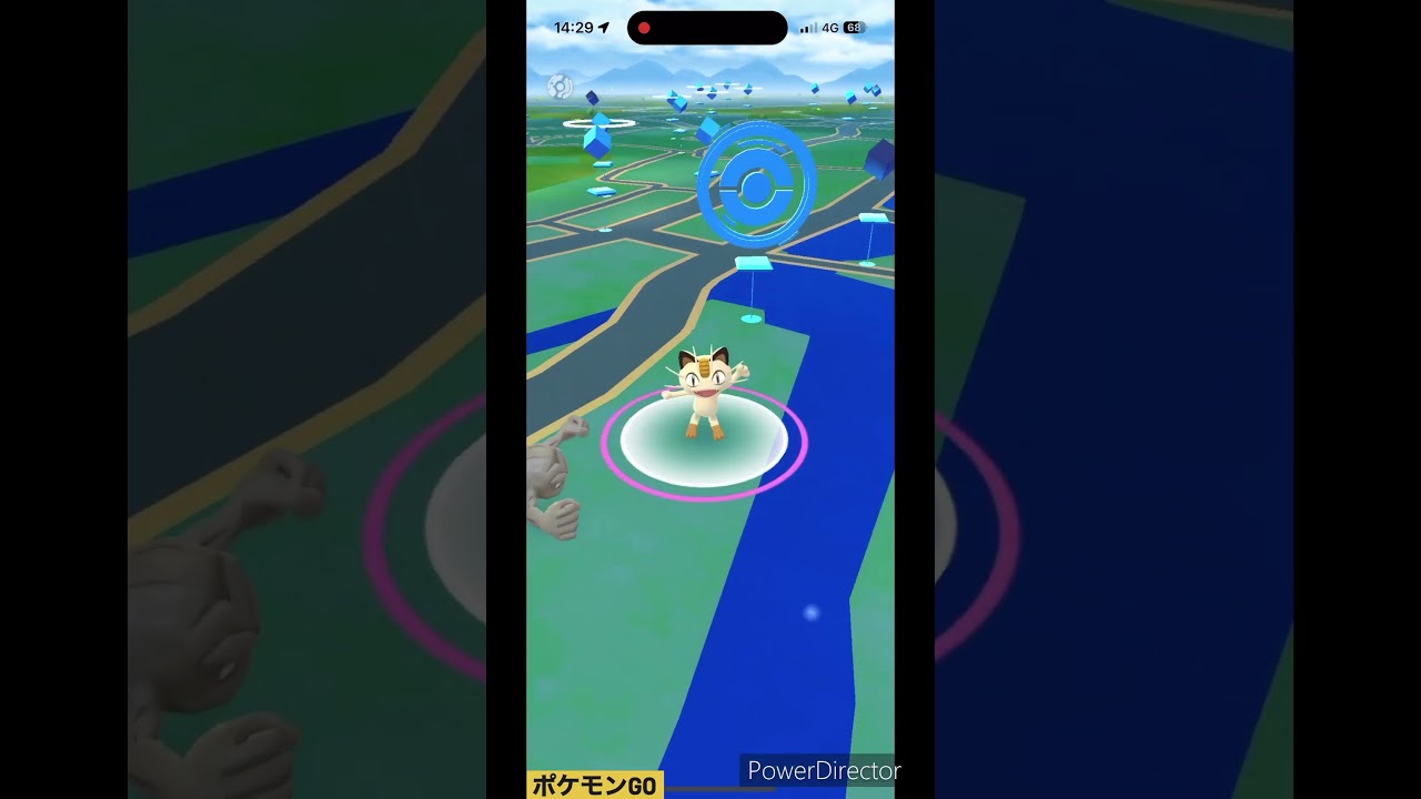 色違いニャースゲットだぜ #pokemon #ポケモン #ポケモンgo #ニャース