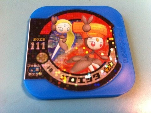 ポケモントレッタ第4弾　ハイパークラスのメロエッタ捕獲