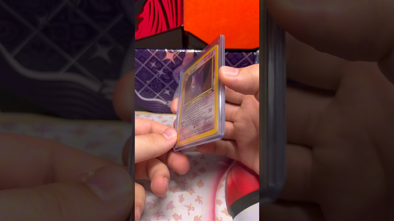 Retro Pokémon Karten | Gengar und Nidoqueen  was für eine Nostalgie #pokemon