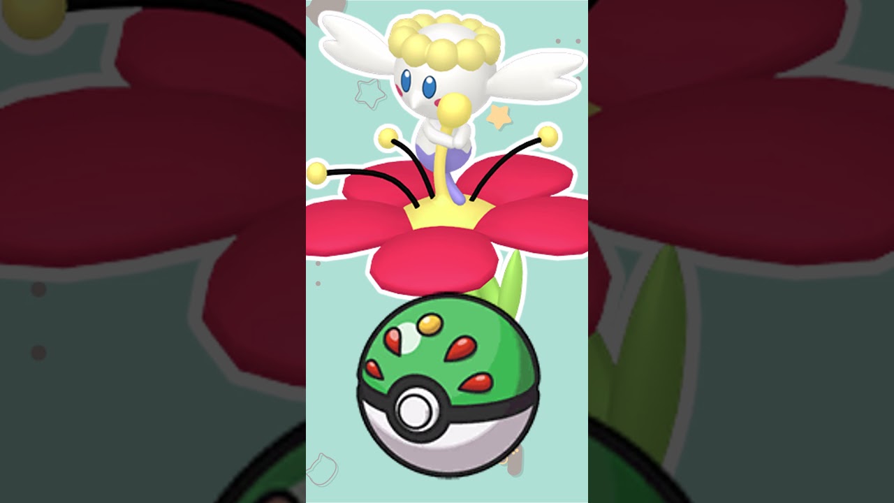 【オシャボ】色違いフラベベみんなは何ボールに入れる？#shorts #ポケモンsv #ポケモンsv色違い   #pokémon