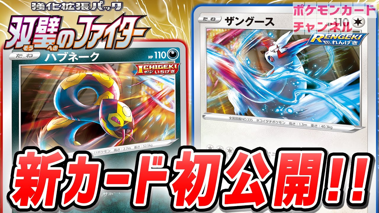 【初公開】ベンチ狙撃＆大ダメージの優秀ワザ！永遠の宿敵、ハブネークとザングースを初公開！【双璧のファイター】