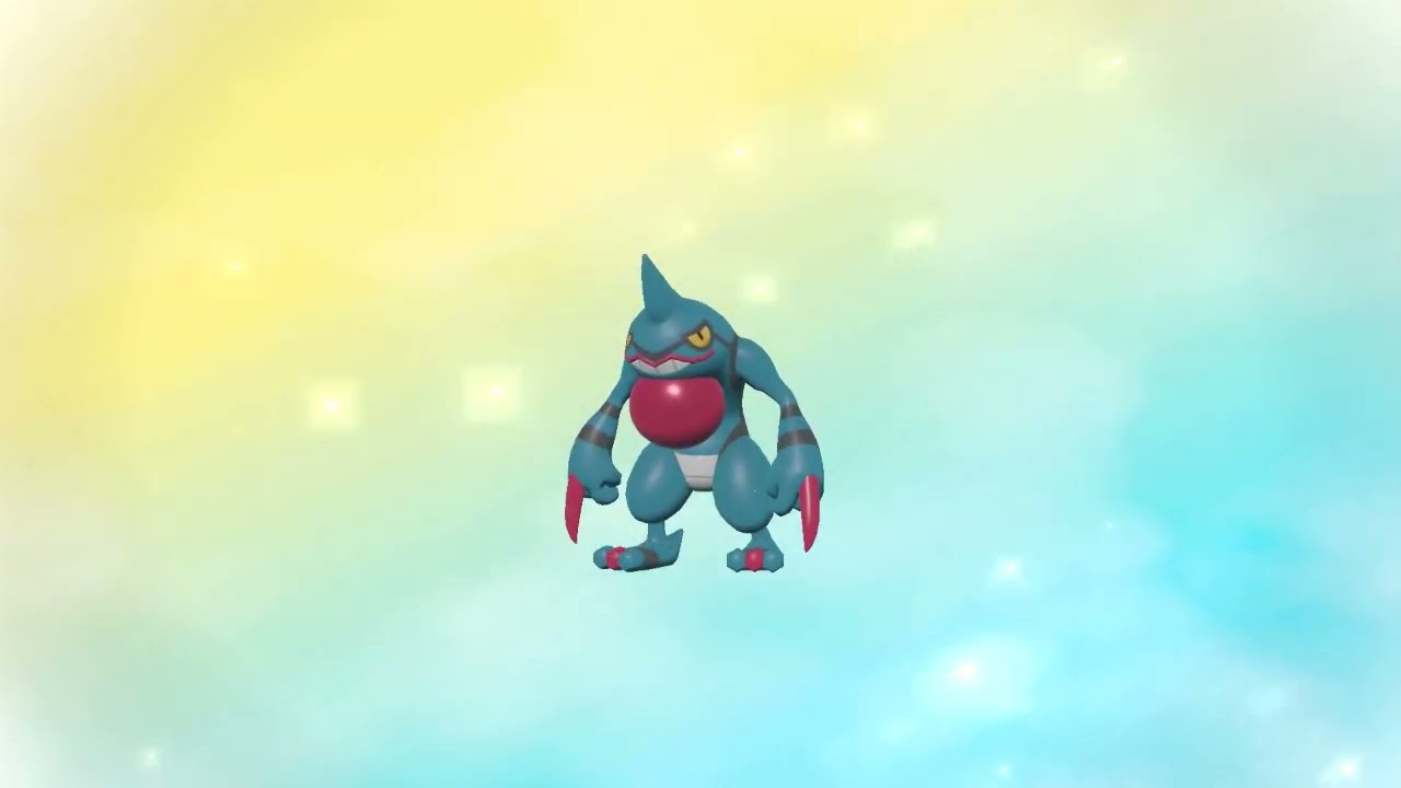 ポケモンレジェンズアルセウス進化シーン グレッグル ドクロッグ 099～100