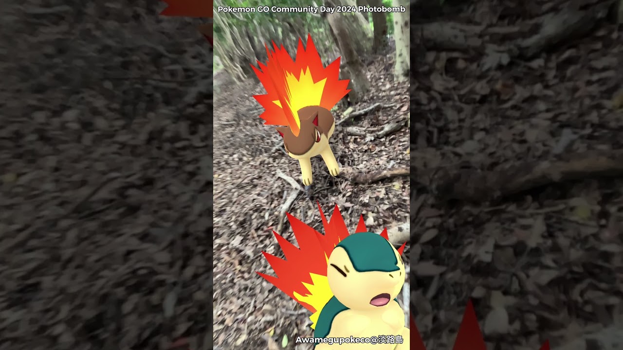 ヒノアラシ｜Cyndaqui｜マグマラシ｜Quilava｜バクフーン｜Typhlosion｜バクフーン(ヒスイ)｜Typhlosion Hisuian【ポケモンGO】PoKeMoN GO AR