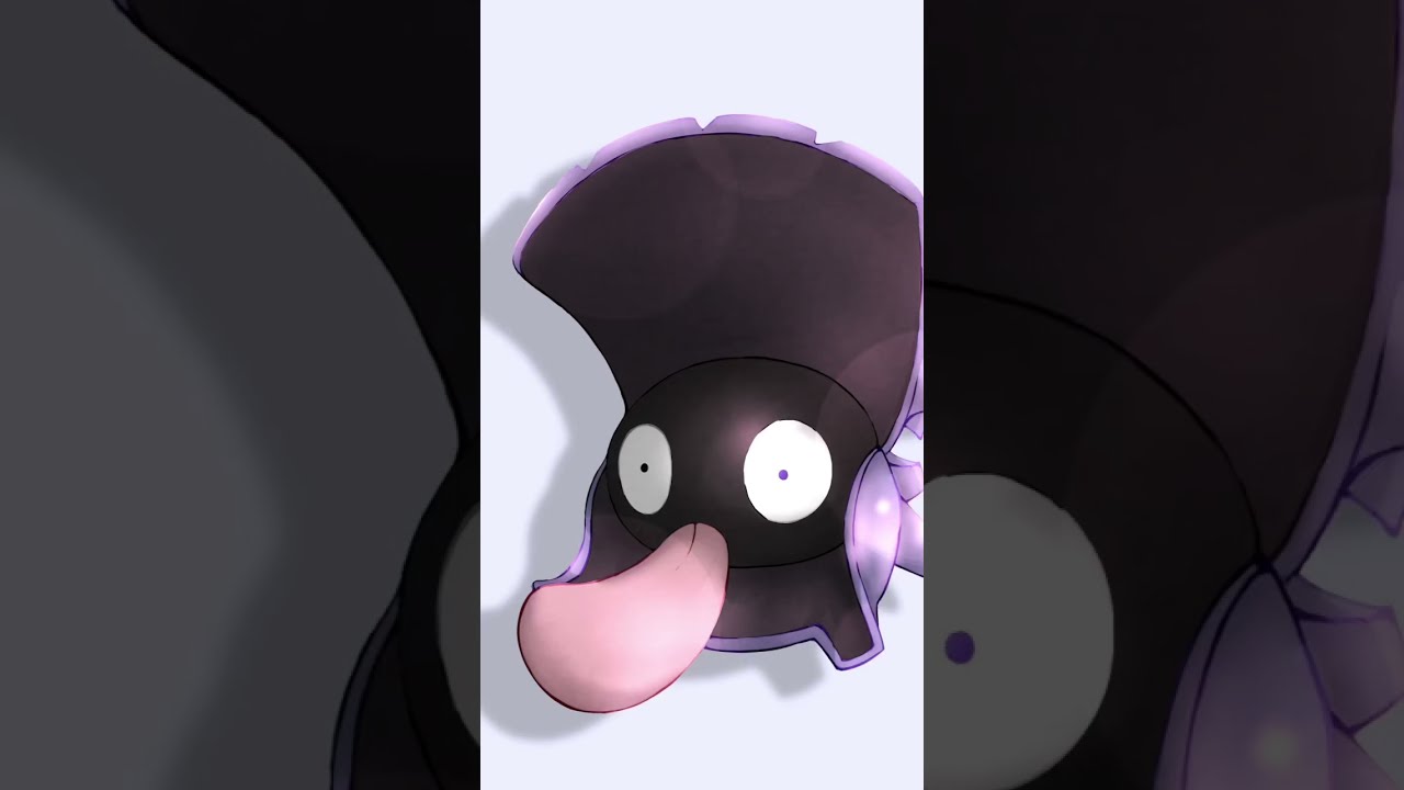 【イラストメイキング】シェルダー(ポケットモンスター)【15秒版】※フル版は別途動画にて