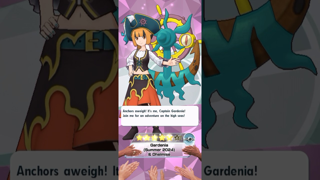 WHAT LUCK!! Gardenia & Dhelmise Pulls | Gardenia Seasonal Scout in Pokémon Masters #summons #pokemon