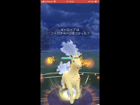 ポケモンGO No.078 ギャロップ やきつくす&ニトロチャージ/Pokemon GO No.078 Gallop Yakitsukusu & Nitro Charge