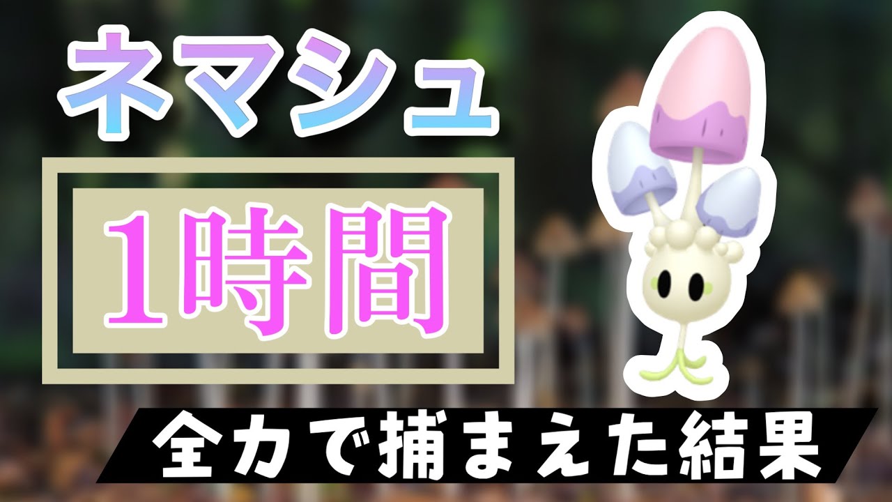 【ポケモンGO】田舎でネマシュのスポットライトアワーをやった結果