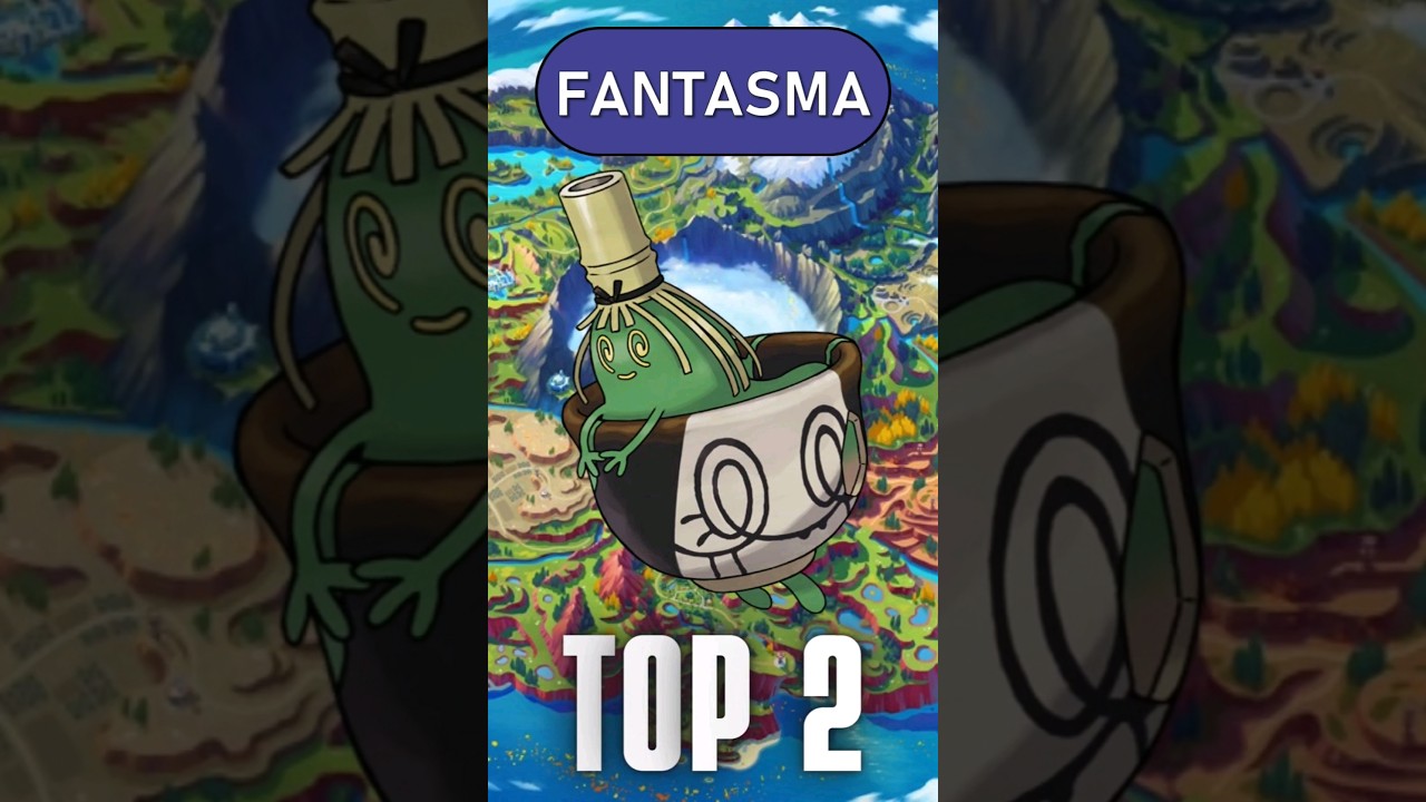 MIS 5 POKÉMON MENOS FAVORITOS de TIPO FANTASMA #pokemon #pokemonshorts #pokemonespañol #shorts