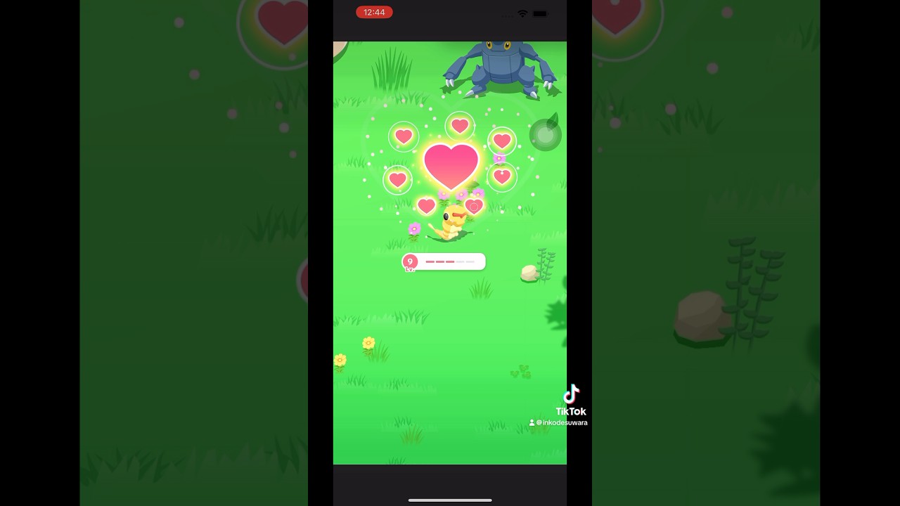 ポケモンスリープ♡色違いのキャタピーゲットして、最後まで進化させてみた♡