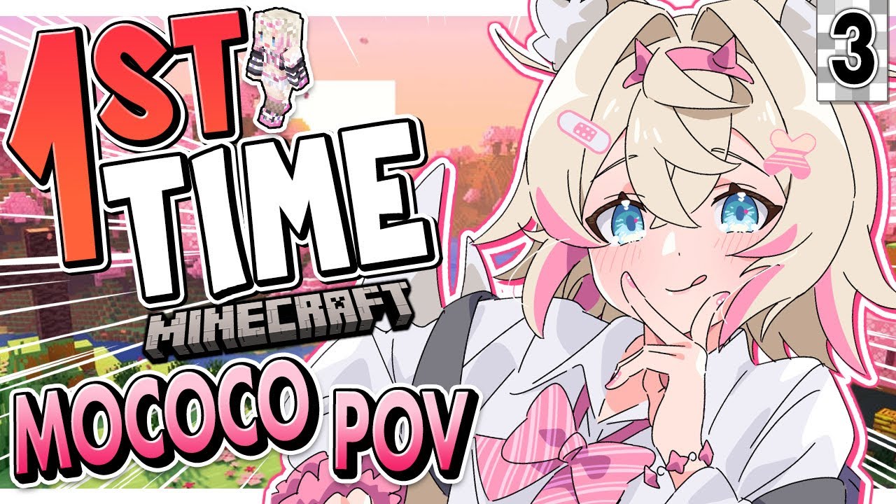 【FWMC MINECRAFT JOURNEY】fuzzy pickaxes for all 🐾【MOCOCO POV】