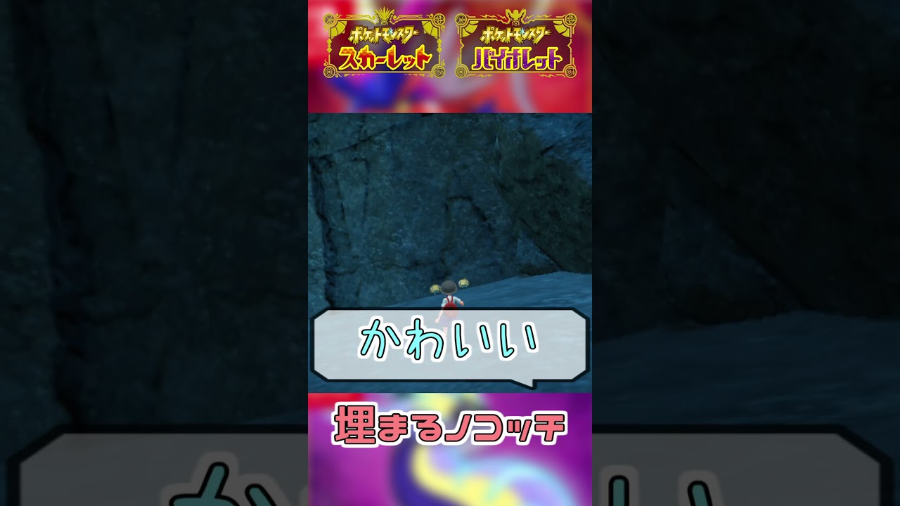 ノコッチ壁からこんにちは【ポケモンSV】#shorts