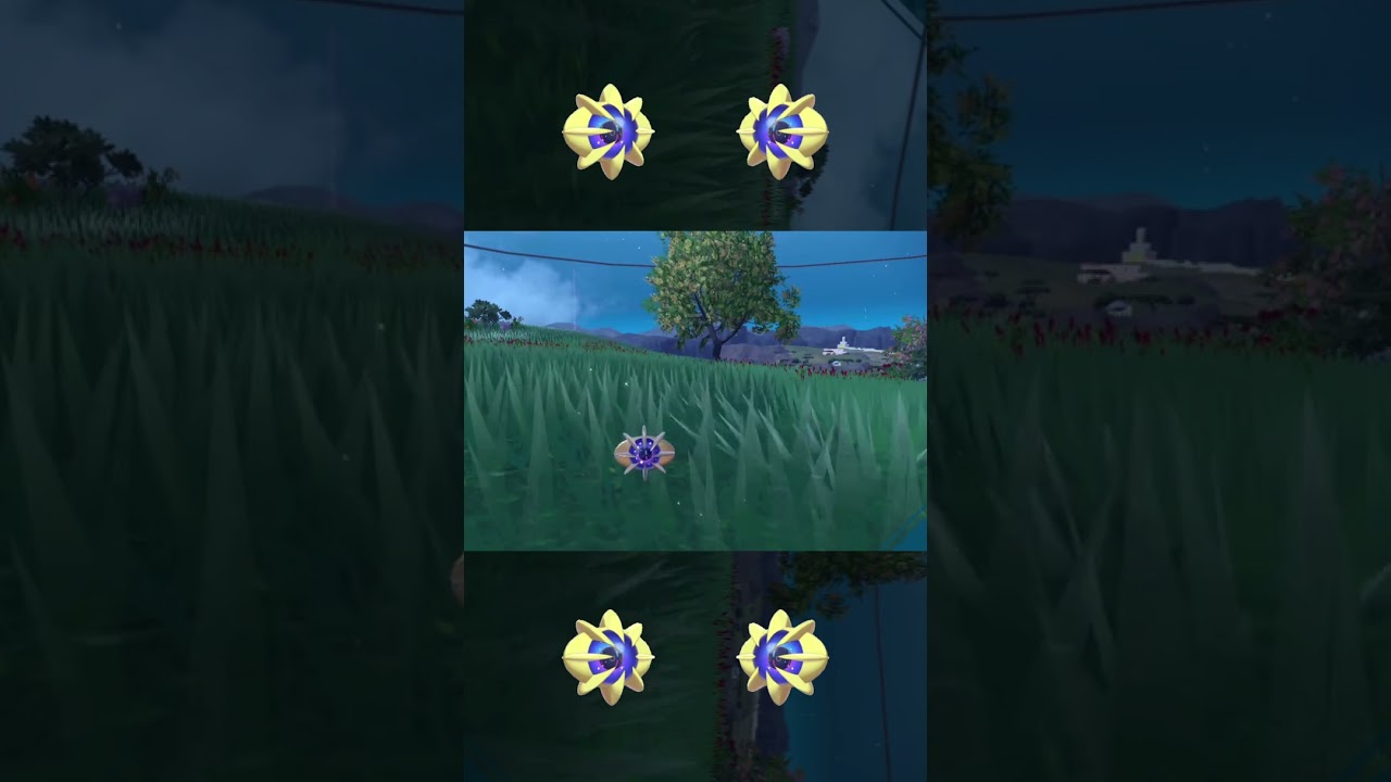 ポケウォッシュ がひと撫でで終わる コスモウム #shorts　#ポケモンsv　#碧の仮面 #碧の円盤 #ブルレク