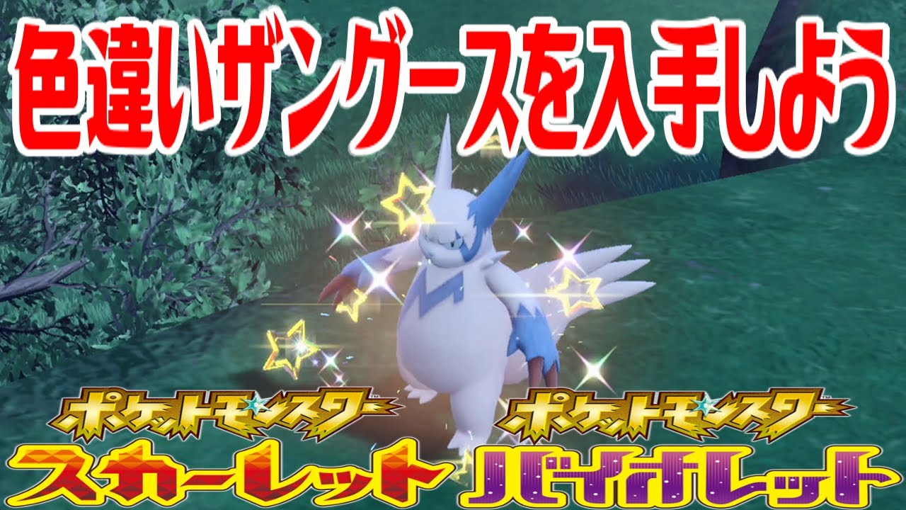 【ポケモンSV】色違いザングースを入手しよう【ポケットモンスター スカーレット・バイオレット】Pocket Monsters