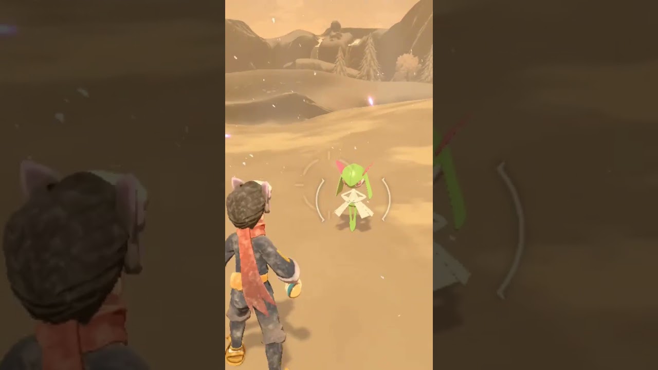 可愛いバレリーナ(♂)🦢色違いキルリア親分【ポケモンレジェンズアルセウス】#shorts #ポケモン #色違い厳選