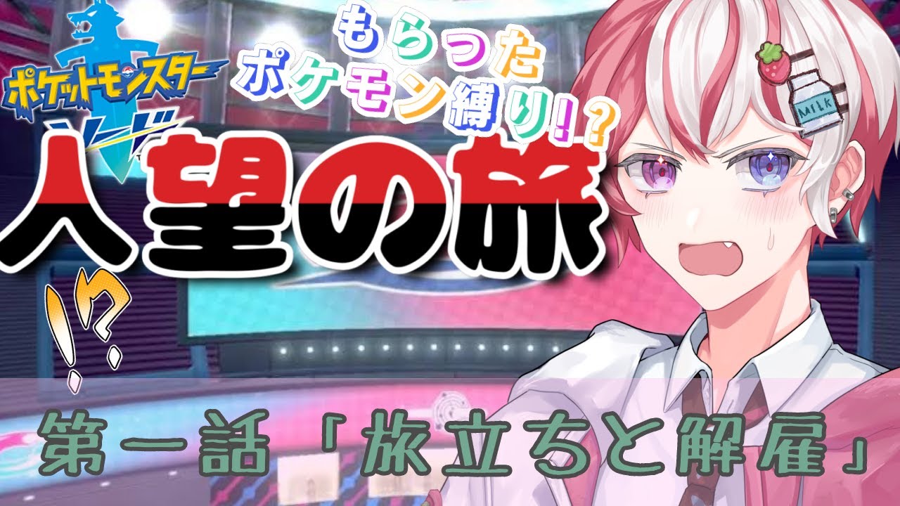 【ポケモン ソード　人(ポケ)望の旅＃１】ヒバニー、お前船降りろ。　＃ポケモン　＃剣盾