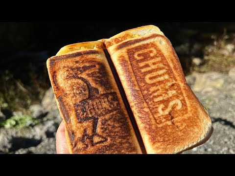 ホットサンドメーカーを使いたかったのよ！(CHUMSのホットサンド)