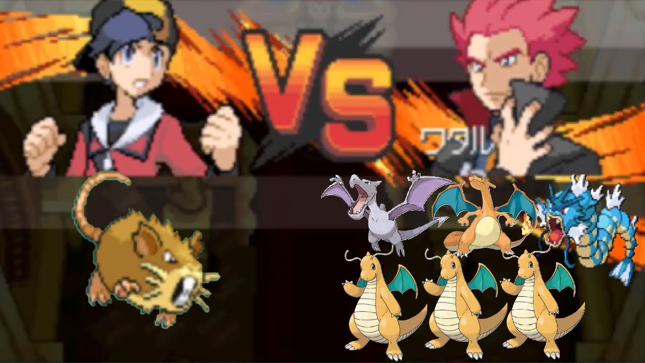 【ポケモンHGSS】ラッタ一匹でクリアする　part20　VS　ワタル（チャンピオン）（チャレンジ）