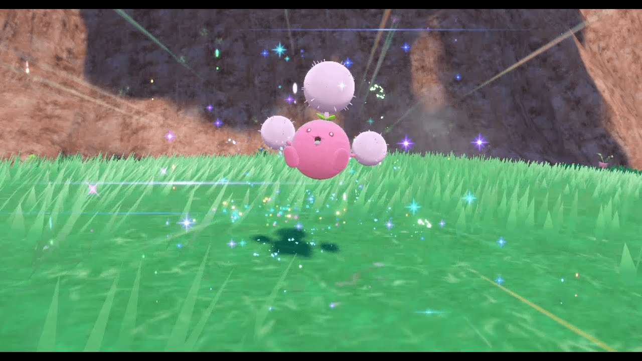 【ポケモンsv】ワタッコ色違い