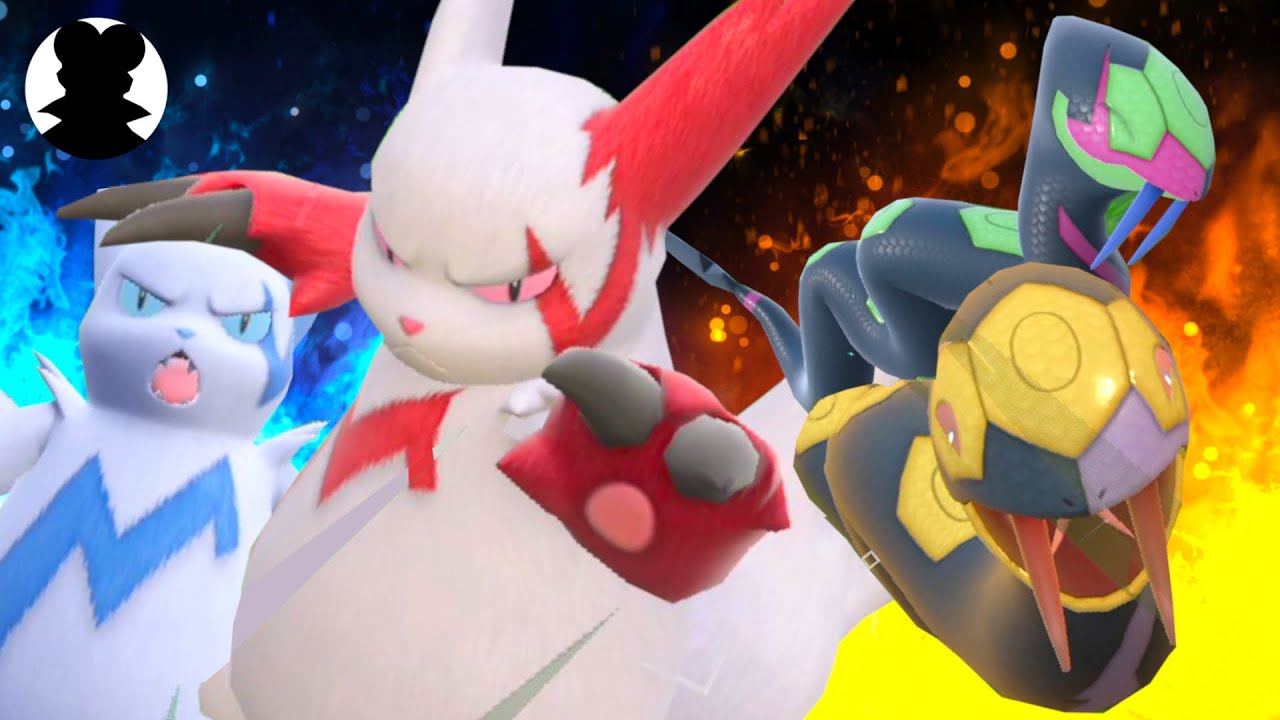 【ポケモンSV】ザングース VS ハブネークのかわいいシーンまとめ！＜ポケモナーのあなたにも