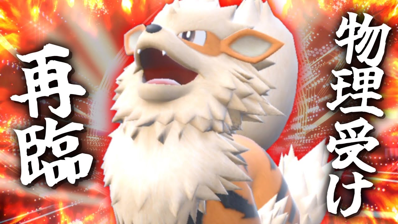 物理受け再臨。「ウインディ」がもふもふすぎる。【ゆっくり実況】【ポケモンSV】
