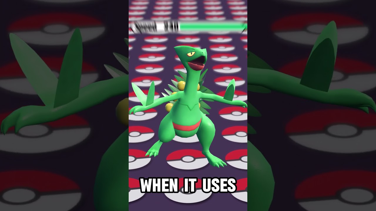 This SECRET ITEM lets Sceptile SWEEP TEAMS #pokemon #gaming #smallstreamer