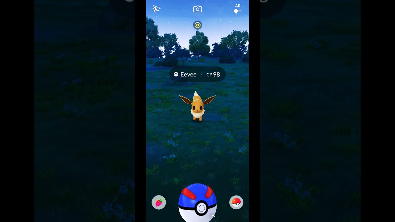 Great Throws! I Caught Eevee in Pokémon GO Indonesia #shorts #eevee #pokemongoshorts