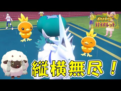 アチャモは縦でも横でも白バドレックスと関係良好【ポケモンSV/ゆっくり実況】