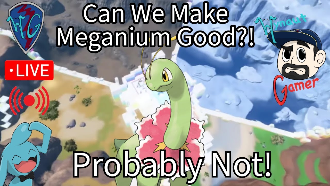 Can We Make Meganium Good?! Competitive Pokemon Battles Live! Come Battle Me!
