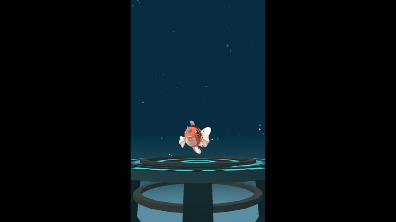 PokemonGO #49 トサキントからアズマオウへ進化