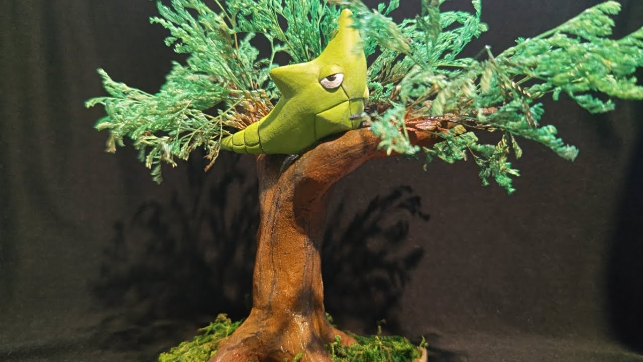 【ポケモン赤緑】木にくっついているトランセルを作ってみた！