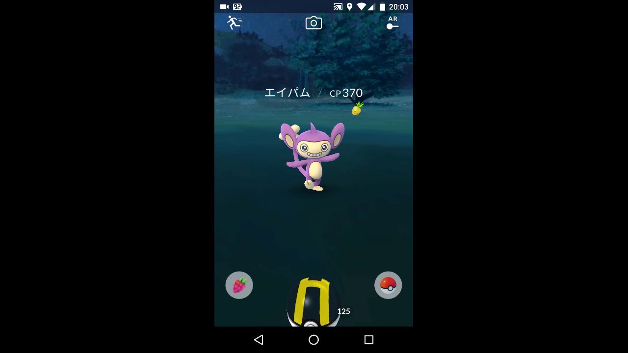 ポケモンGO エイパム ゲット