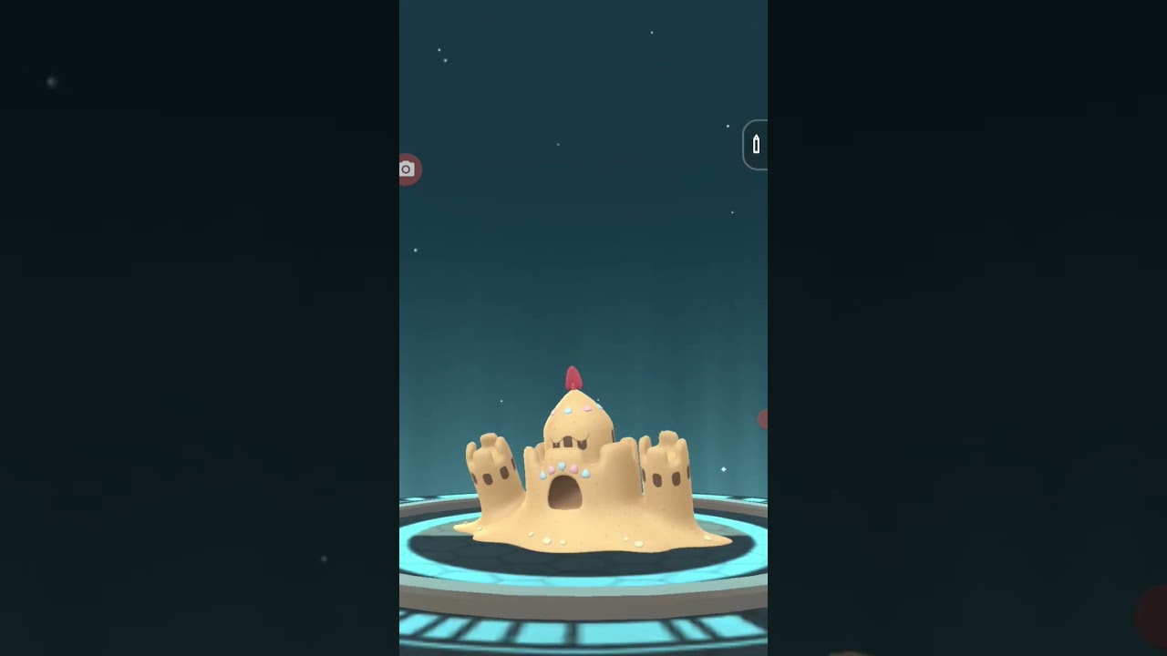 Evolution of a 💯 IV #pokemongo Sandygast #pokemon