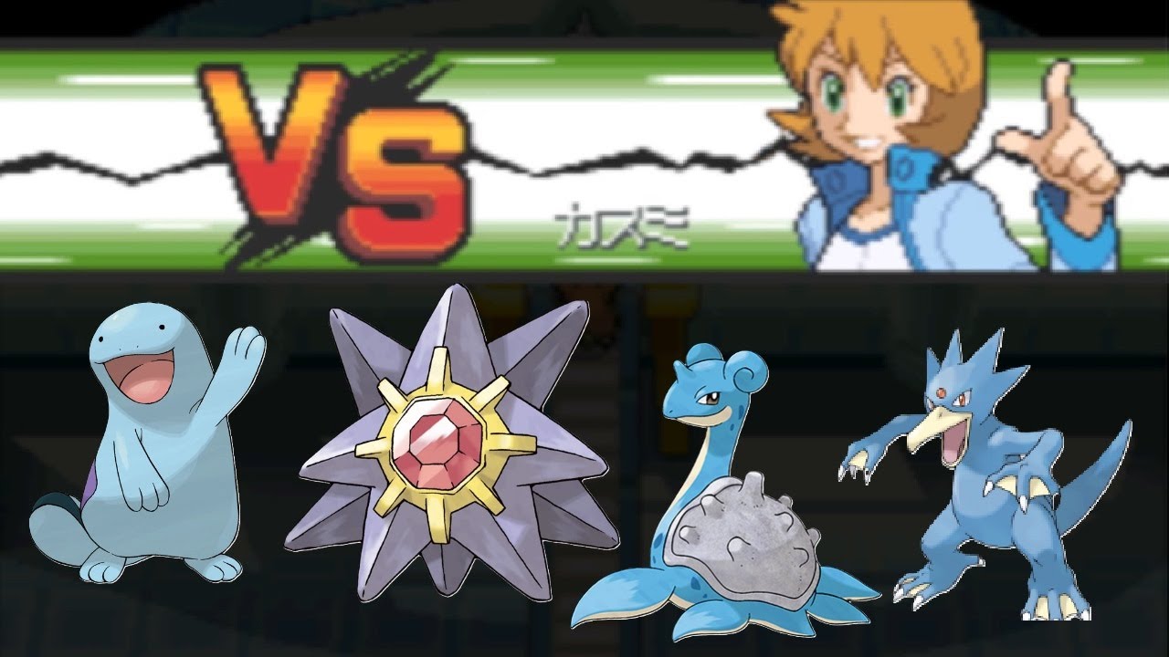 【ポケモンHGSS】ラッタ一匹でクリアする　part25　VS　カスミ（チャレンジ）
