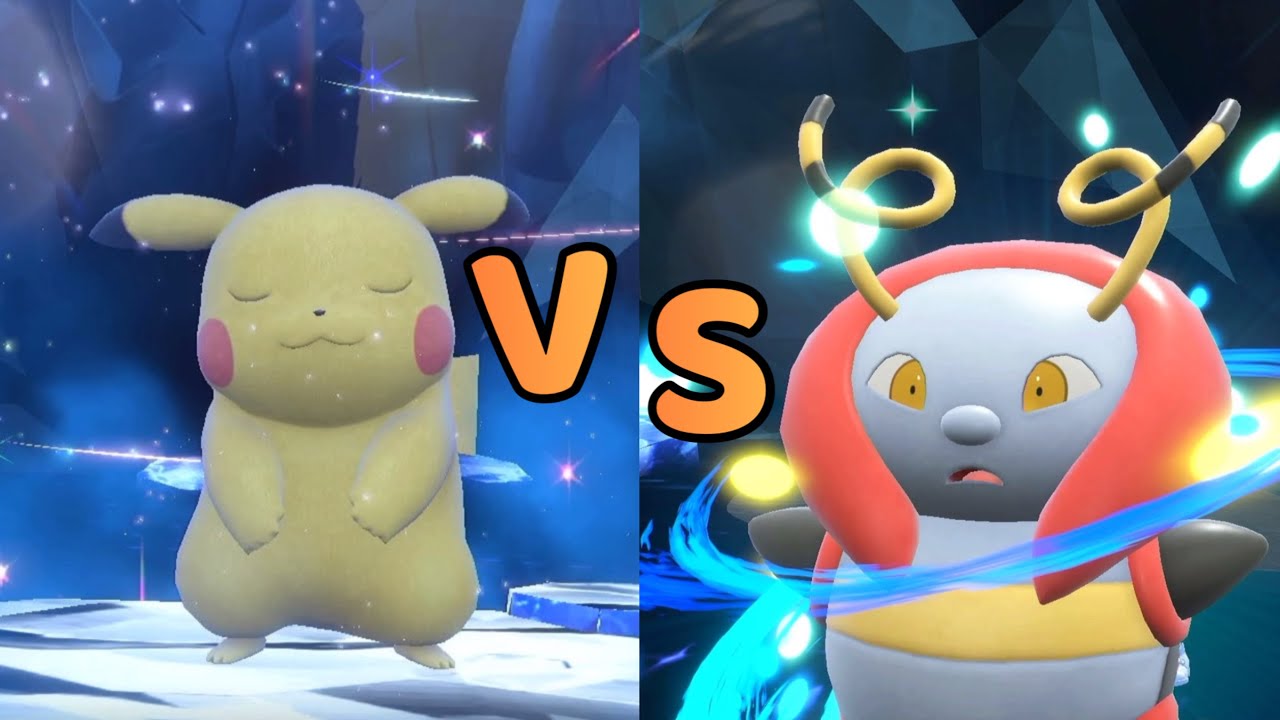 [ ソロ ] バルビート VS 最強ピカチュウ テラレイドバトル 英語版ポケモンSV